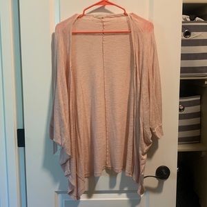 Cropped Sleeve Cardigan